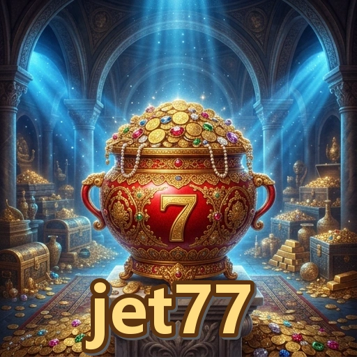 Ikon jet77 untuk langkah pasang APK